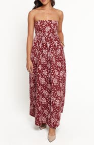 Petal & Pup Orabella Strapless Maxi Dress