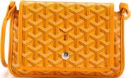 Pre-Owned Goyard Plumet Clutch Wallet Coated Canvas