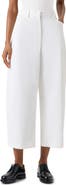 Akris punto Farrow Washed Crop Barrel Leg Jeans