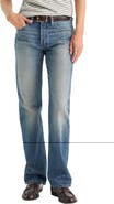 Good American Mid Rise Straight Leg Jeans