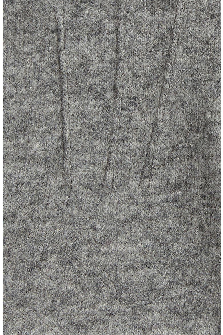 Wool & Cashmere Blend Water Repellent Touchscreen Gloves, Alternate, color, HEATHER GREY