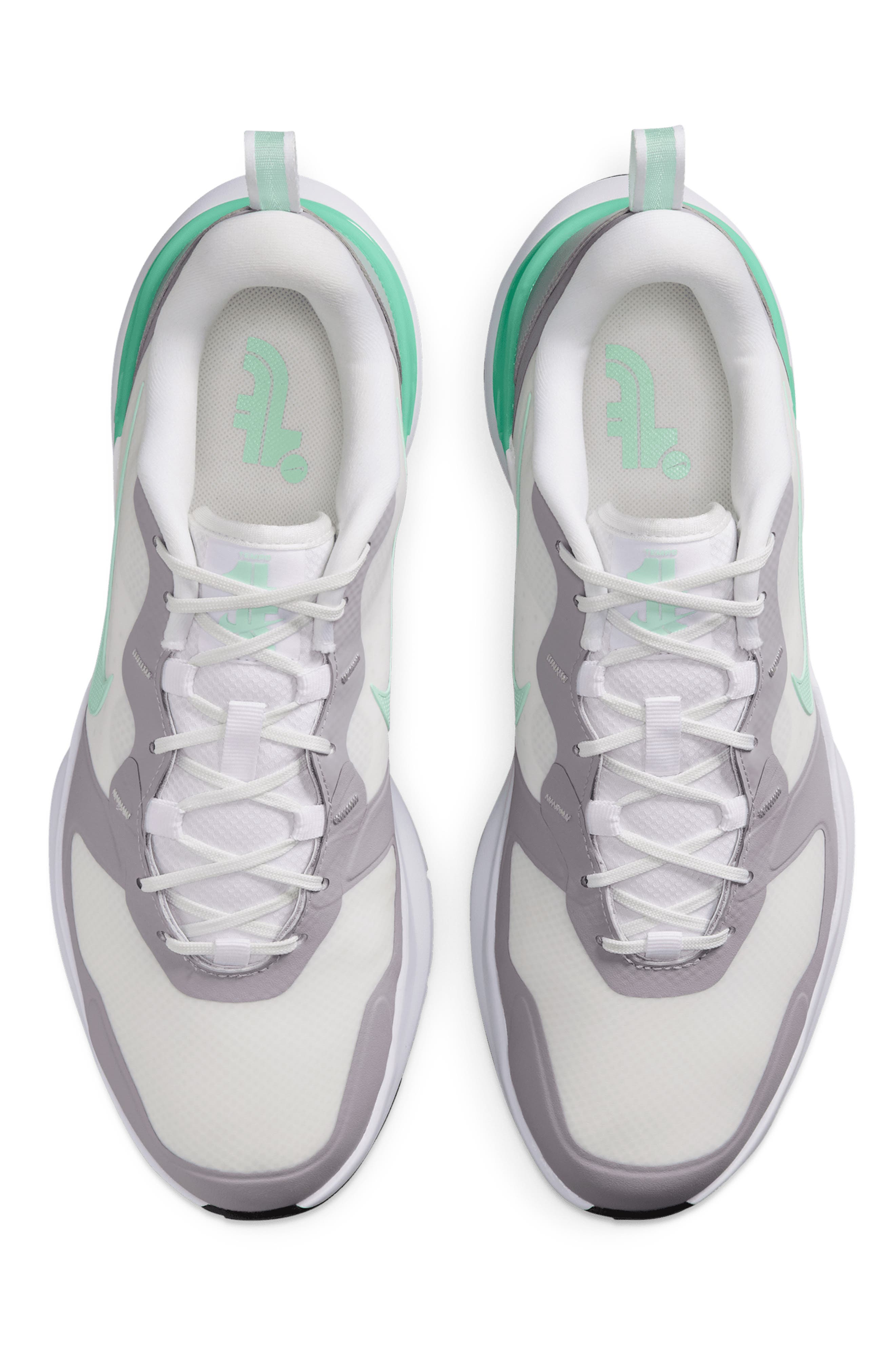Tempo G Golf Shoe, Alternate, color, WHITE/ PEWTER/ BLACK/ MINT