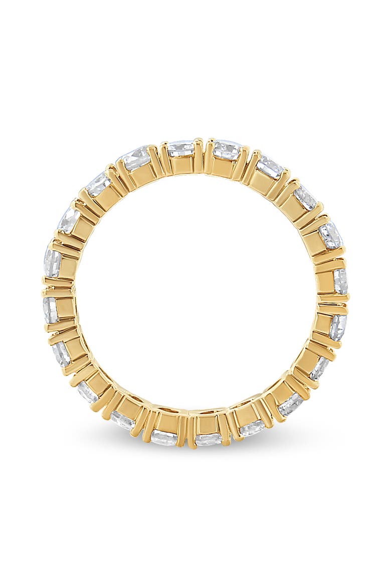 14K Yellow Gold 2.00 Cttw Round Cut Diamond Eternity Band, Alternate, color, Yellow Gold