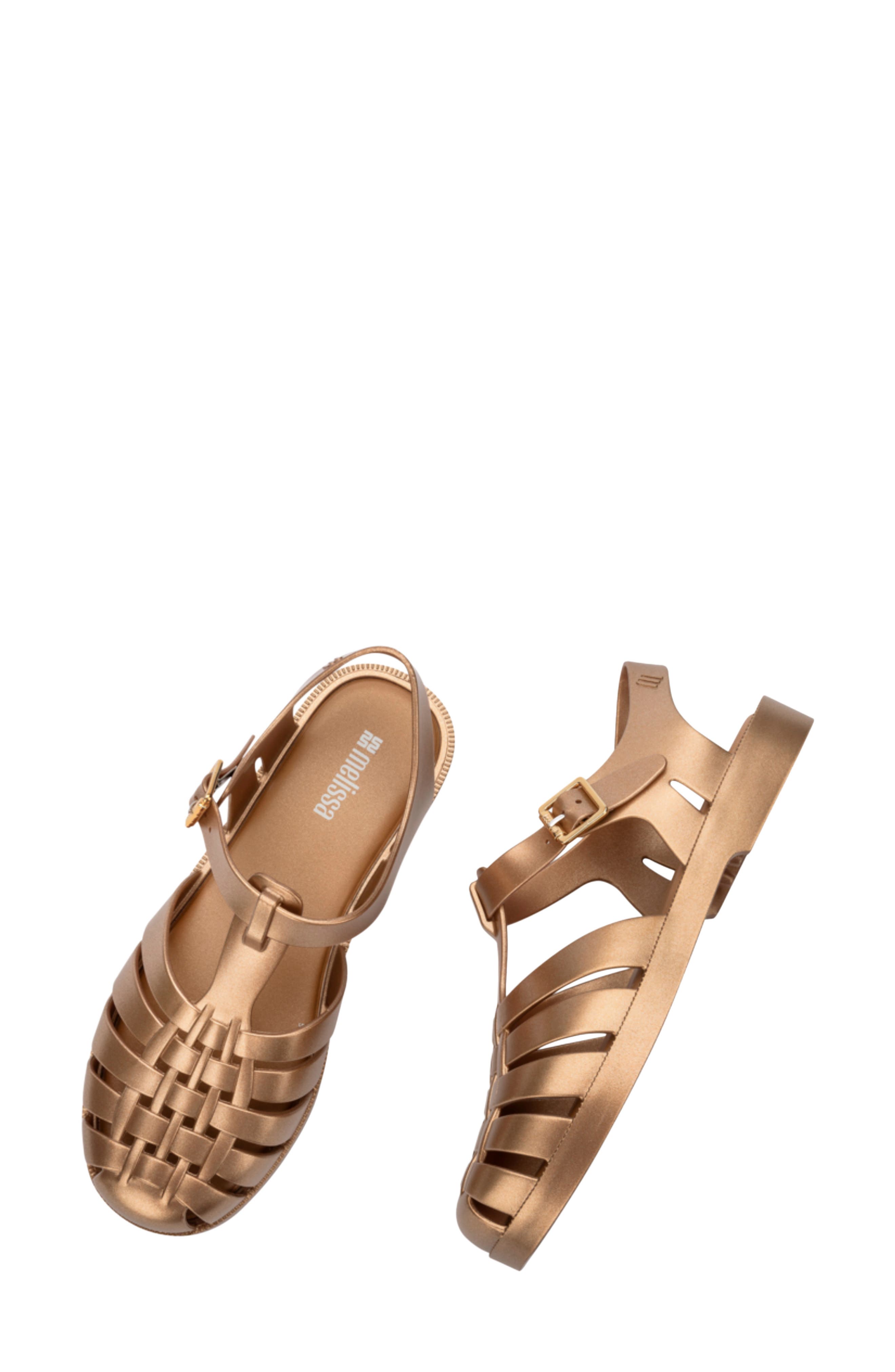 Possession Magic Fisherman Sandal, Alternate, color, GOLD