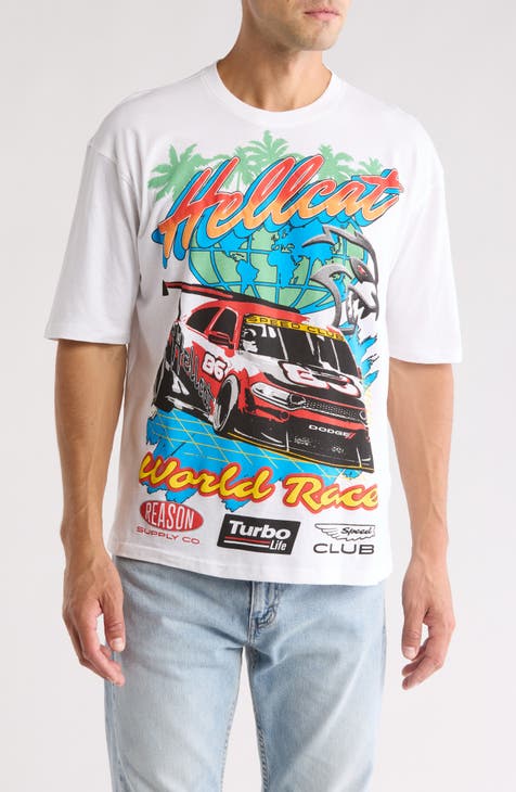 Hellcat Racing Graphic Print T-Shirt