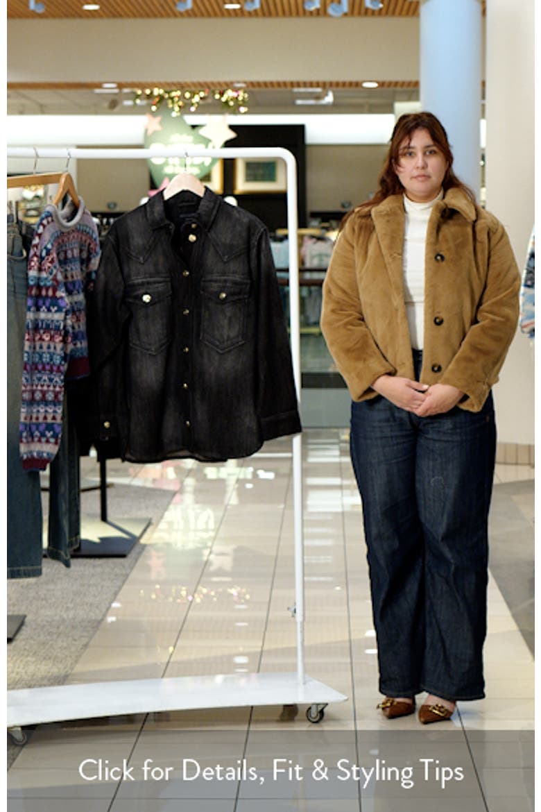 Bryn Denim Button-Up Shirt video