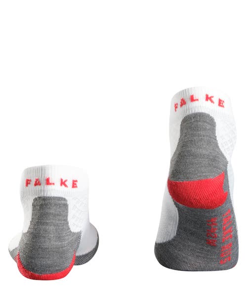 Falke Ru5 Race Short Running Socks In Gray