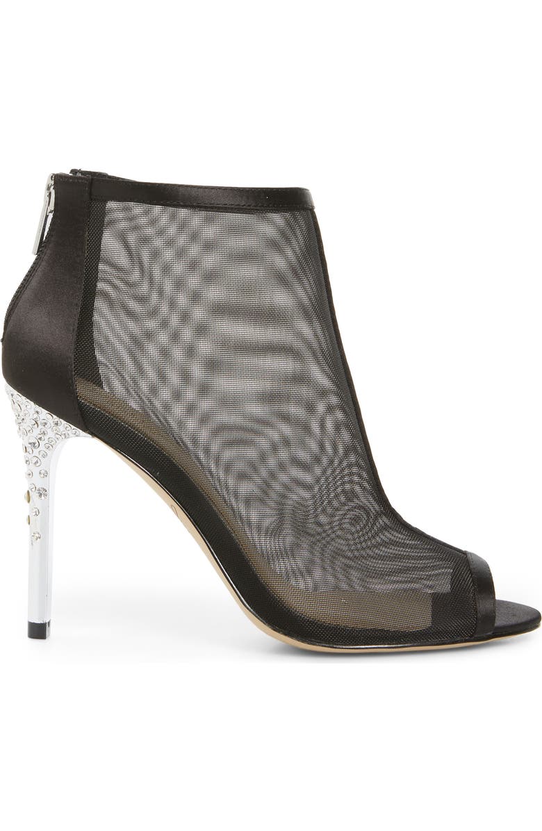 Jewel Badgley Mischka Anastasia Embellished Mesh Pump, Alternate, color,