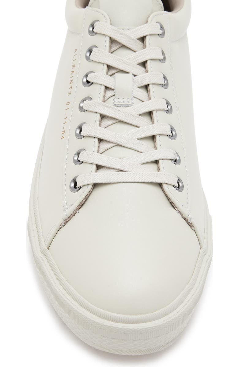 AllSaints Brody Low Top Sneaker, Alternate, color, Chalk White