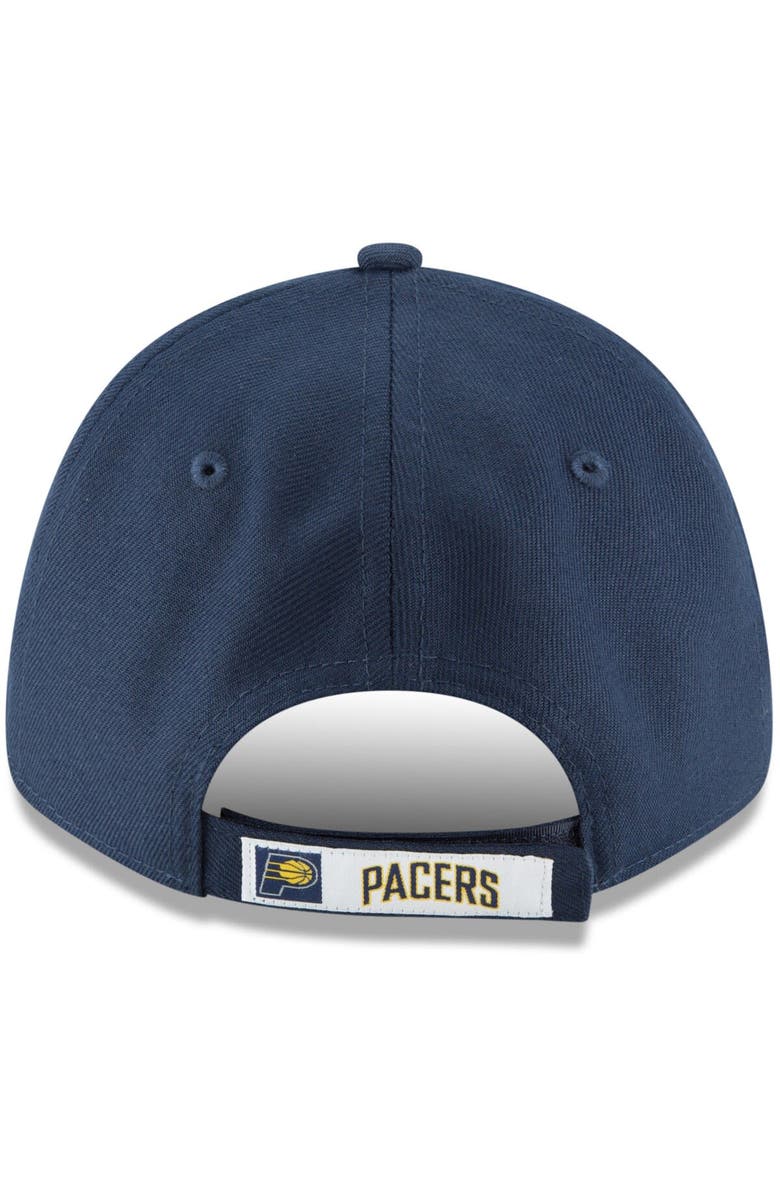 New Era Men's New Era Navy Indiana Pacers Official Team Color The League 9FORTY Adjustable Hat, Alternate, color, 