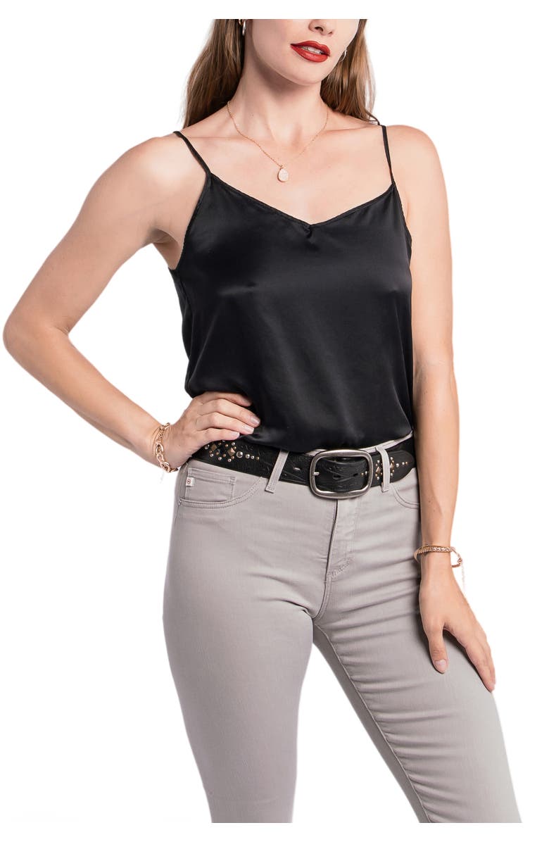 OLD TREND Legend Genuine Leather Bold Studded Statement Belt, Alternate, color, Black