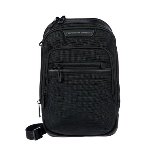 Porsche Design Roadster Evo Nylon Backpack Expandable In Black