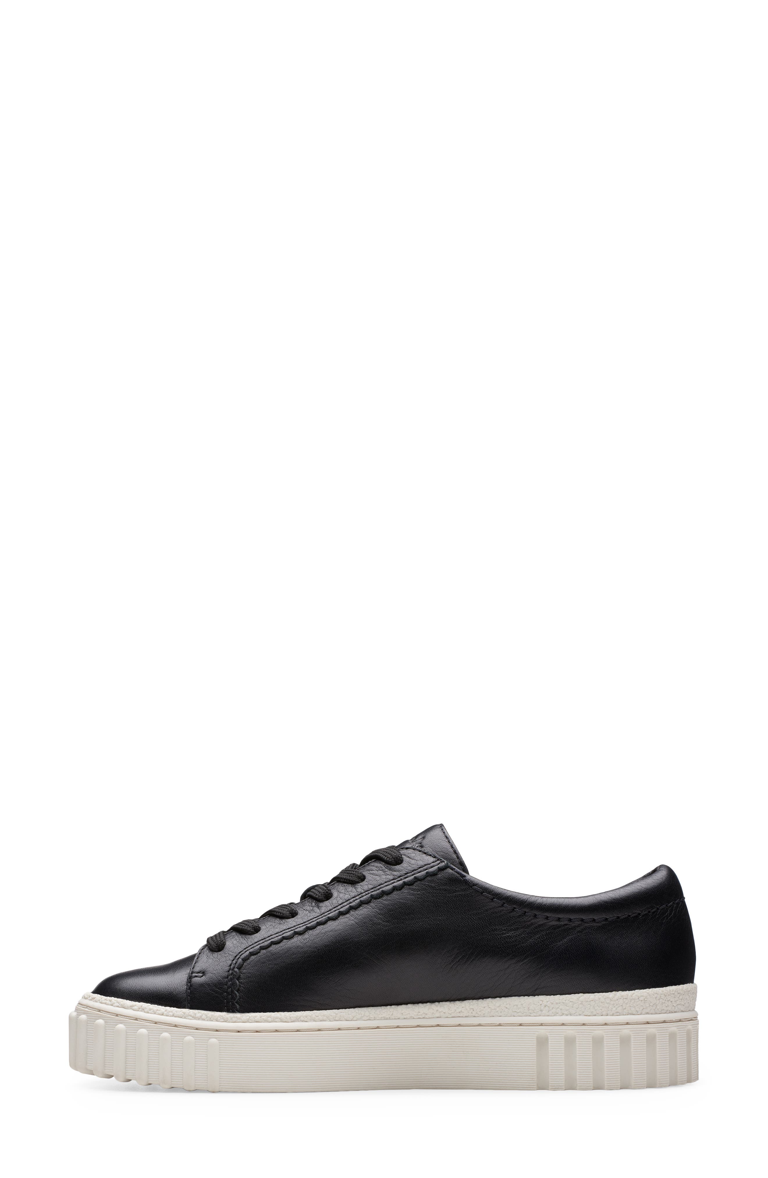 Clarks<sup>®</sup> Mayhill Walk Sneaker, Alternate, color, Black Leather