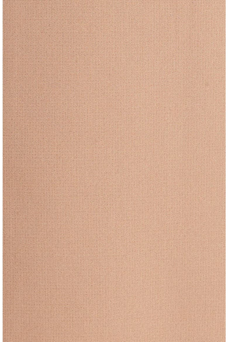 SEAMED PENCIL SKIRT, Alternate, color, DARK CAMEL