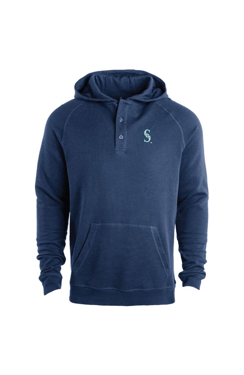 DUNBROOKE Men's Dunbrooke  Navy Seattle Mariners Montana Lightweight Raglan Pullover Hoodie, Alternate, color, Navy