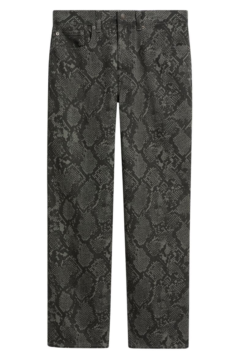 Classic Baggy Jeans, Alternate, color, SNAKE PRINT
