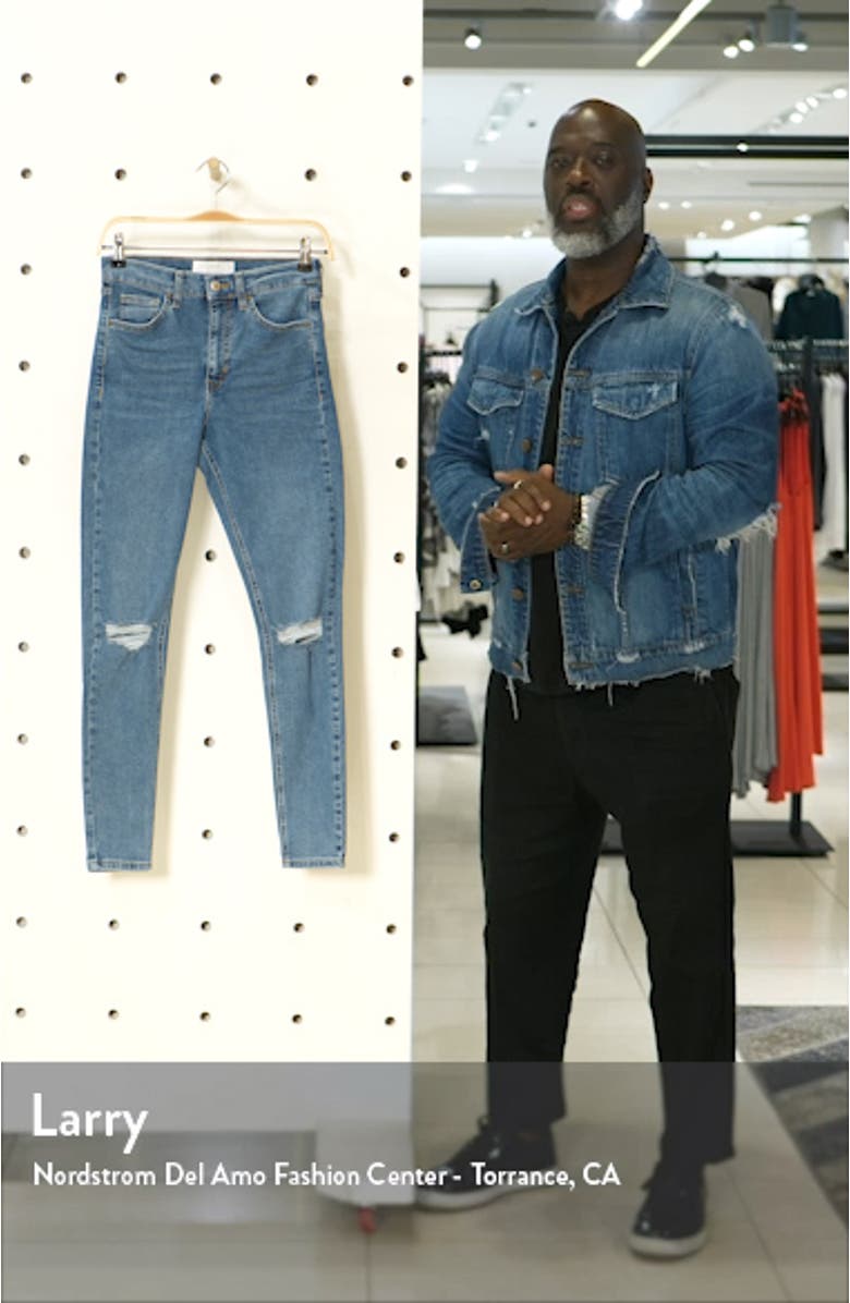 Jamie Ripped Ankle Skinny Jeans, sales video thumbnail