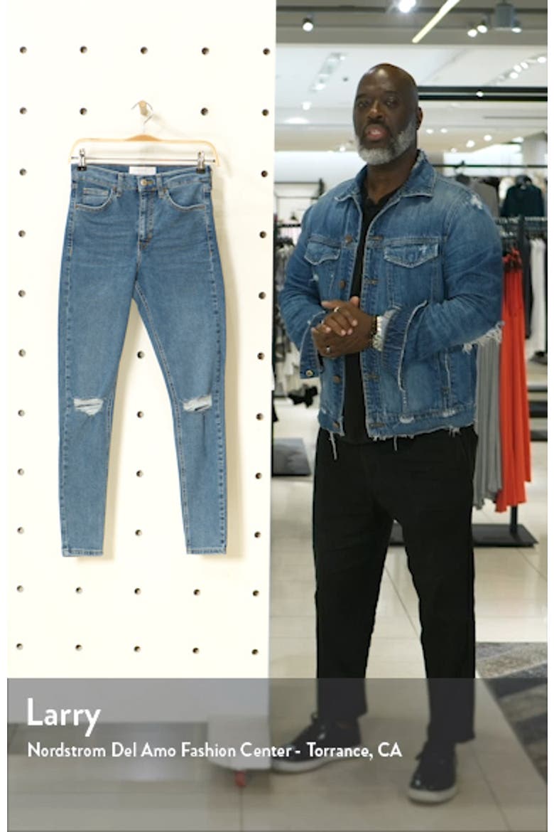 Jamie Ripped Ankle Skinny Jeans video