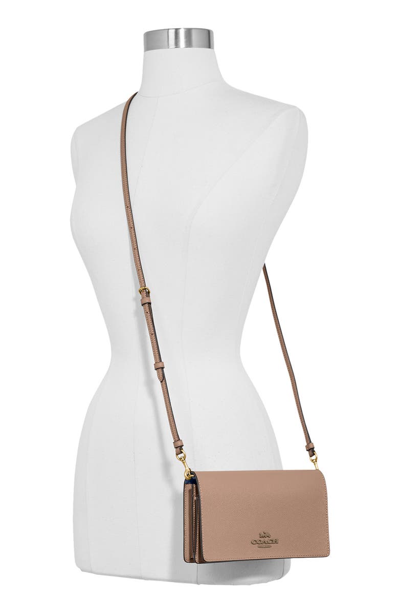 COACH Hayden Leather Crossbody Wallet, Alternate, color,