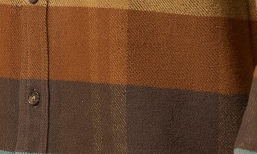 O'neill Richmond Flannel Button-up Shirt In Brown