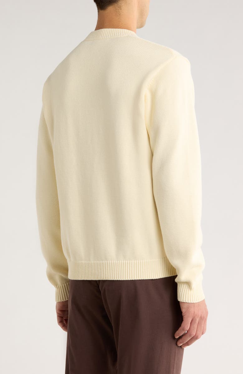 Percival Public Library Cotton Sweater, Alternate, color, Ecru