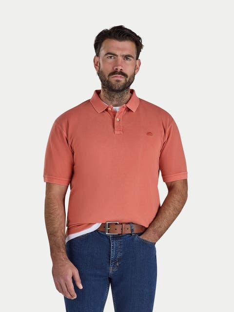 Garment Dyed Polo Shirt