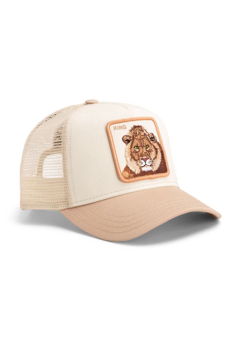 Goorin Bros. Men's Goorin Bros Khaki The King Trucker Adjustable Hat, Alternate, color, Khaki