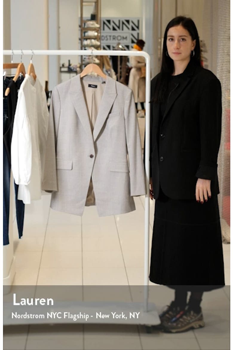 Etiennette Wool Blend Blazer video