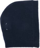 Maison Margiela Button Virgin Wool Knit Hood