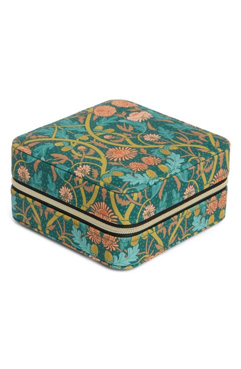 Square Zip Jewelry Box