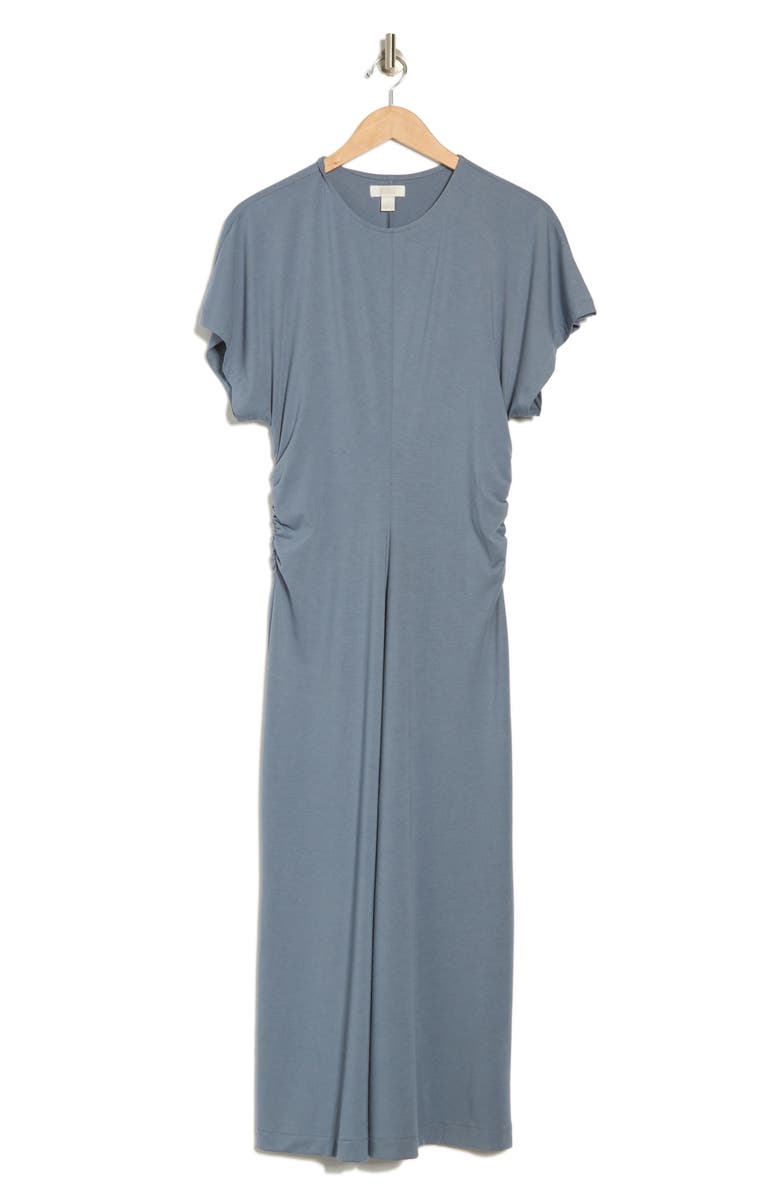 NORDSTROM RACK Dolman Sleeve A-Line Dress, Alternate, color, Blue Chip