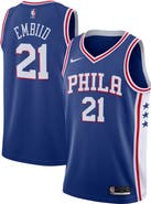 Nike Men's Nike Joel Embiid Royal Philadelphia 76ers 2019/2020 Swingman Jersey - Icon Edition