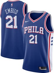 Nike Men's Nike Joel Embiid Royal Philadelphia 76ers 2019/2020 Swingman Jersey - Icon Edition