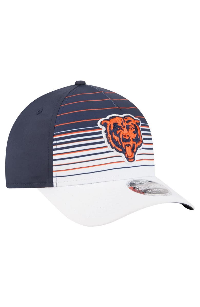 New Era Men's New Era White/Navy Chicago Bears Adventure Gradient 9FORTY M-Crown A-Frame Adjustable Hat, Alternate, color, White
