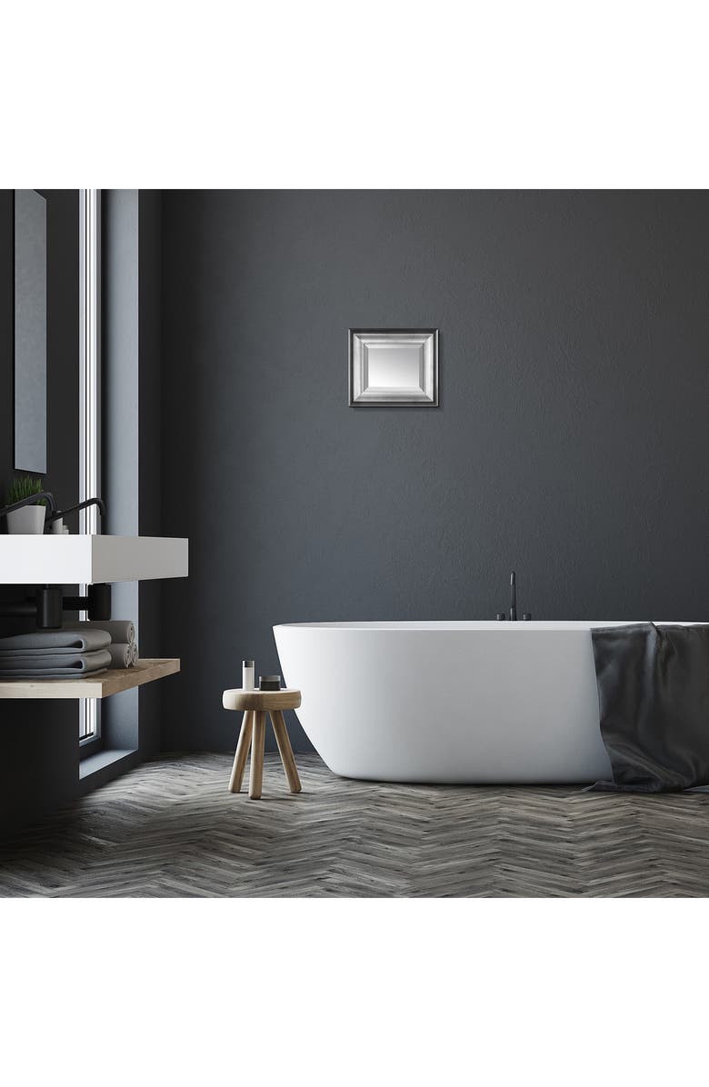 OVERSTOCK ART LA PASTICHE BY OVERSTOCKART Athenian Silver Framed Mirror, Alternate, color,