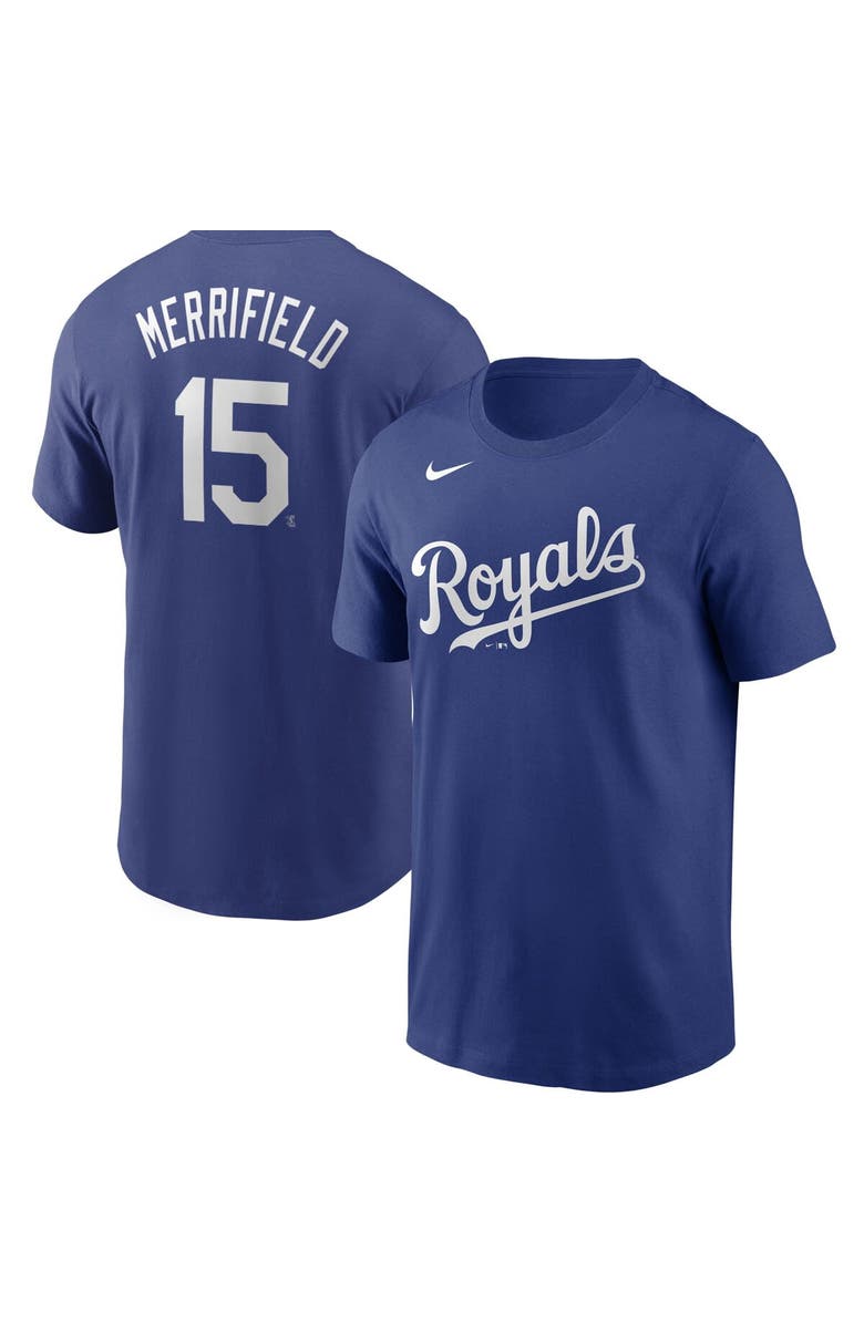 Nike Men's Nike  Royal Kansas City Royals Name & Number T-Shirt, Main, color, 