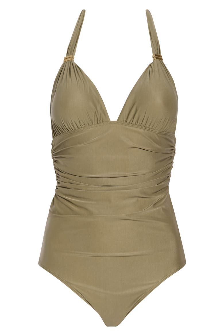 Bia One-Piece Swimsuit, Alternate, color, GREEN