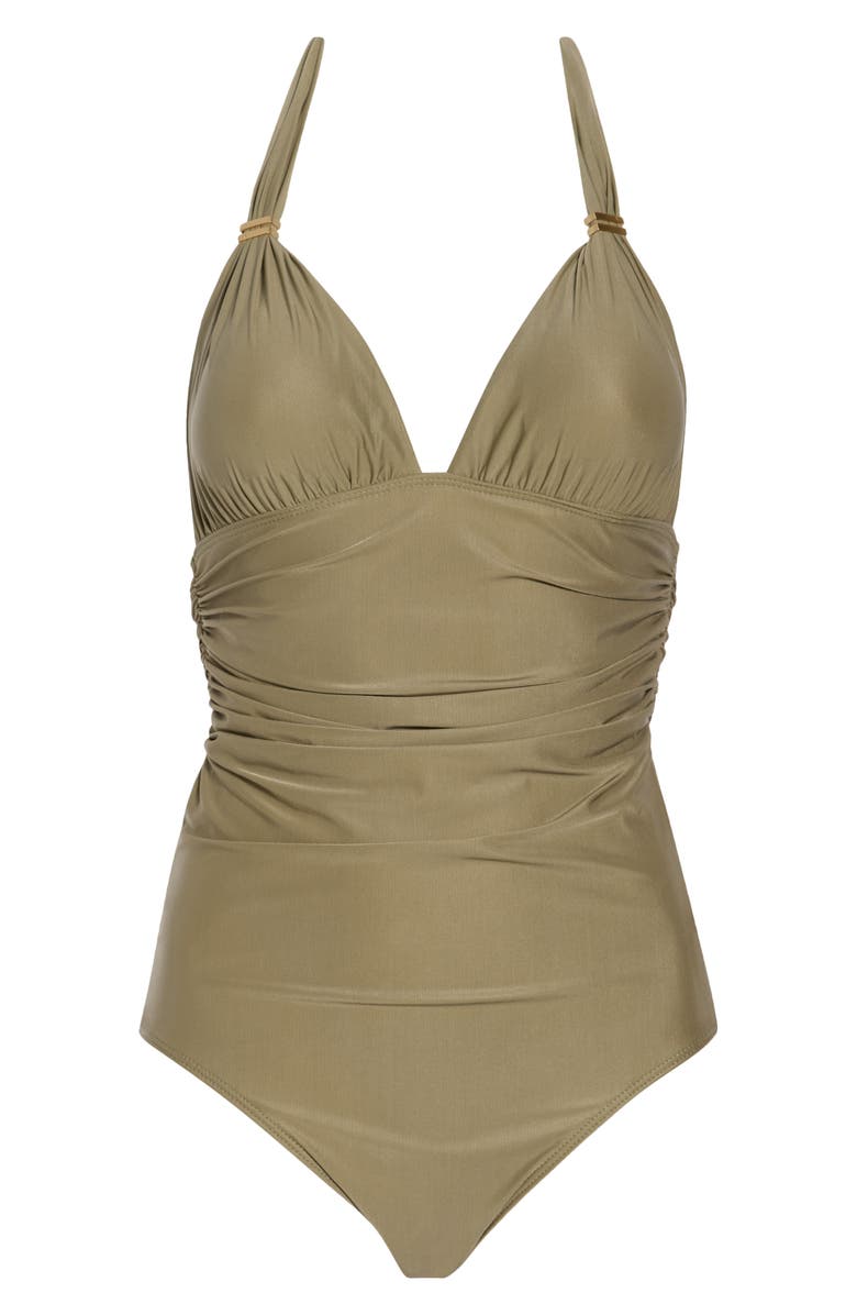 ViX Paula Hermanny Bia One-Piece Swimsuit, Alternate, color, Green