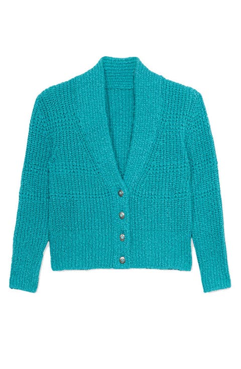 Navajo Style Open Knit Cardigan