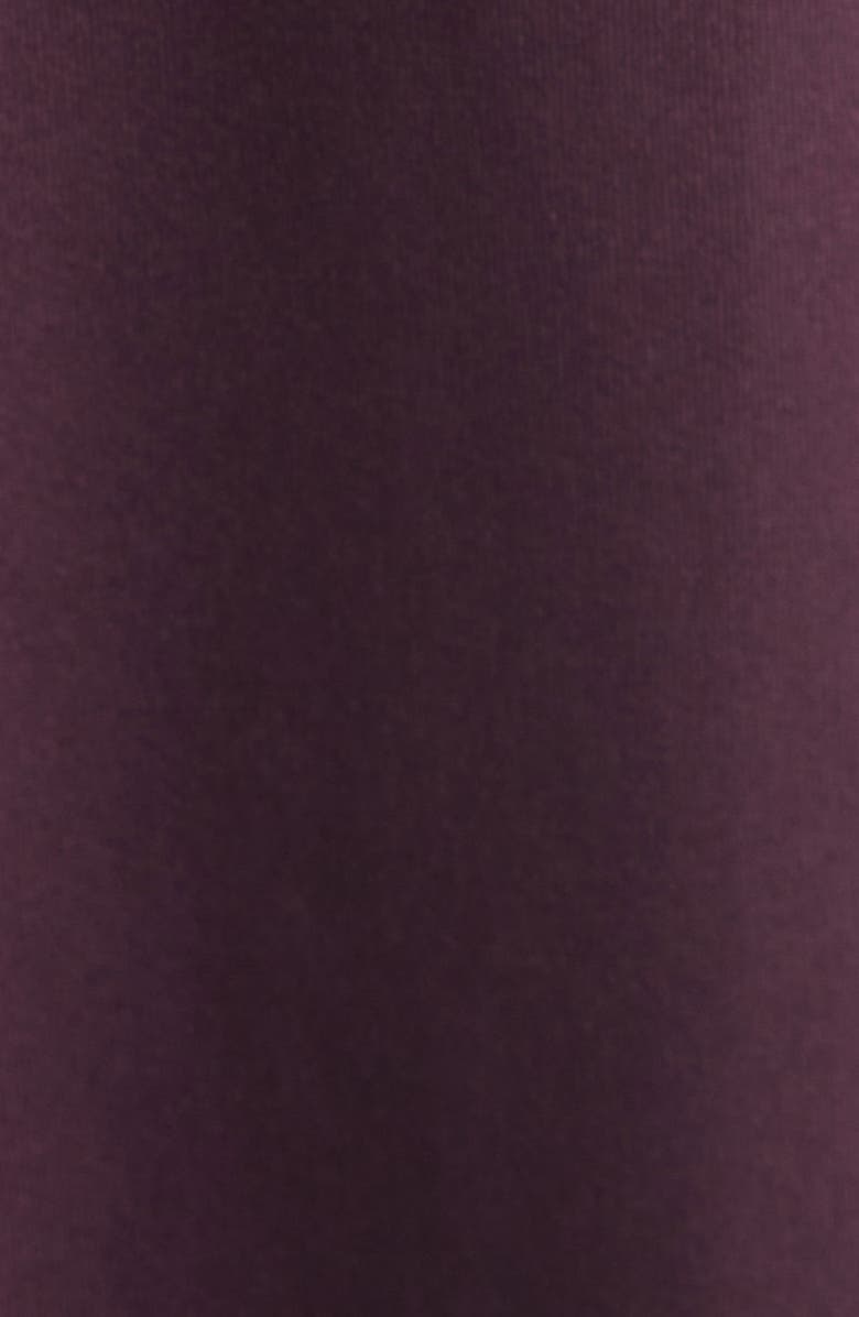 Victoria Beckham Blousey Midi Dress, Alternate, color, Black Currant