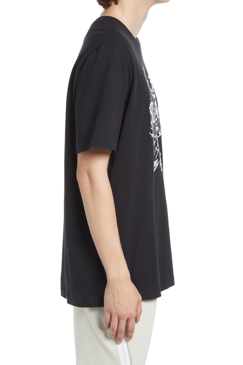 Vintage Graphic Tee, Alternate, color, BLACK