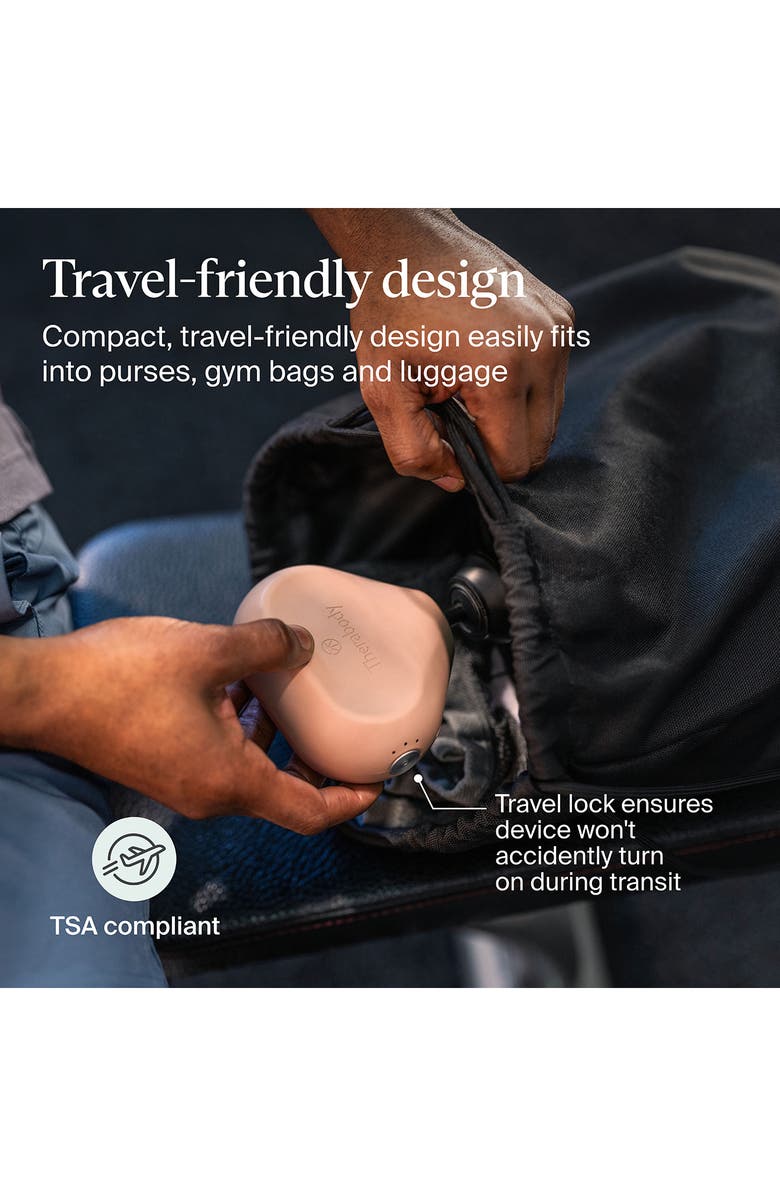 Therabody Theragun Mini 3rd Gen Massage Device, Alternate, color, Desert Rose