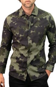 Lords of Harlech Norman Button-Up Shirt