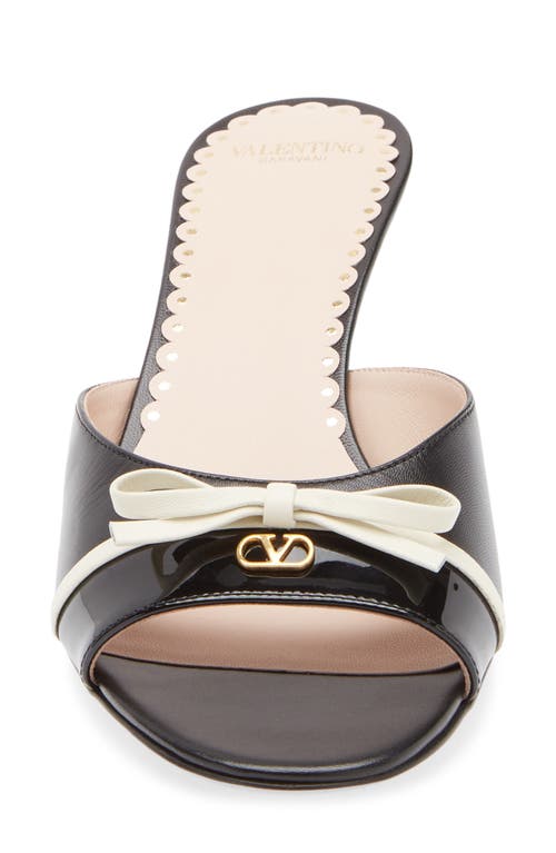 Valentino Garavani Bepointy Bow Slide Sandal In Multi