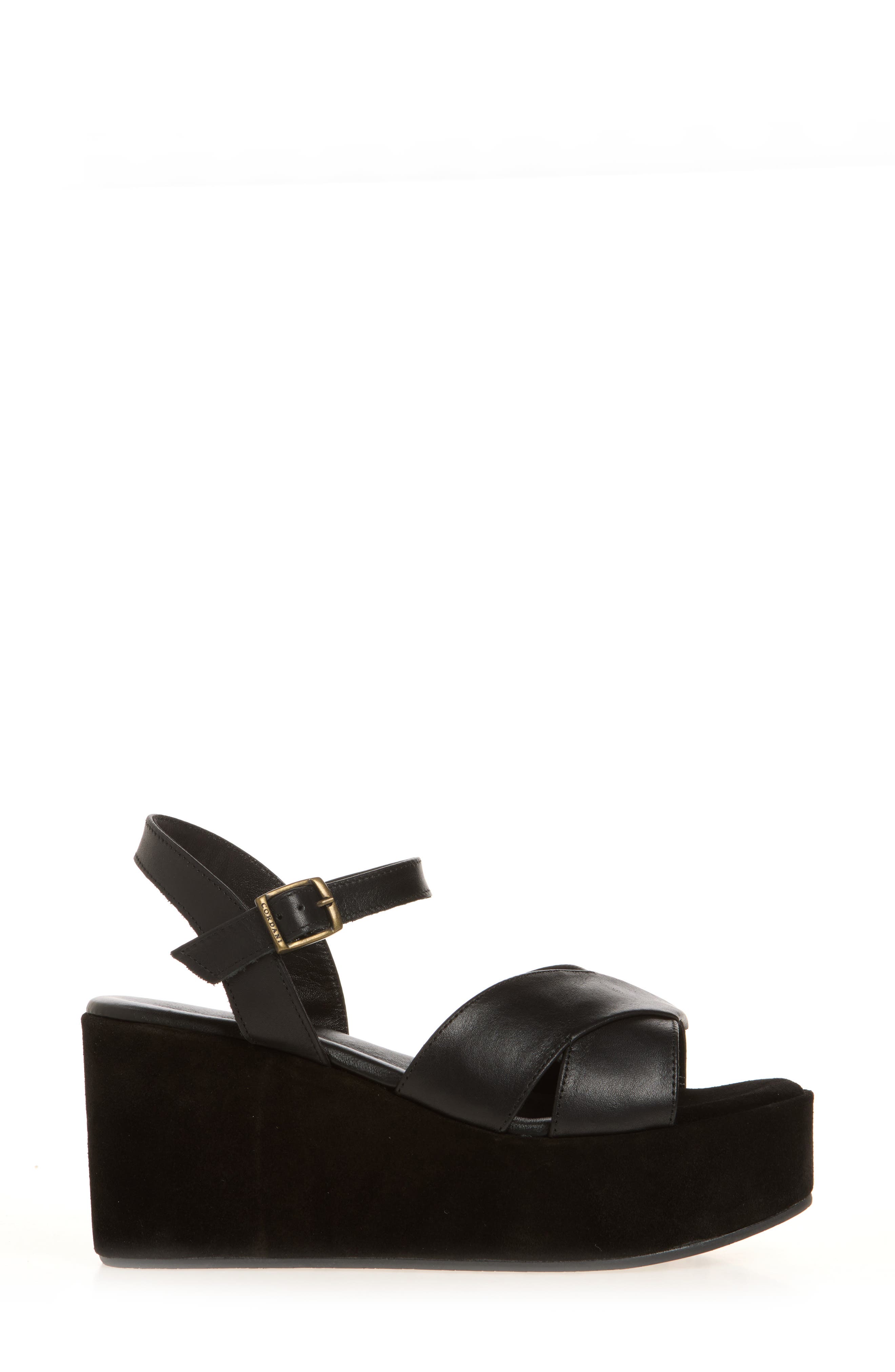 Jinny Platform Sandal, Alternate, color, BLACK COMBO