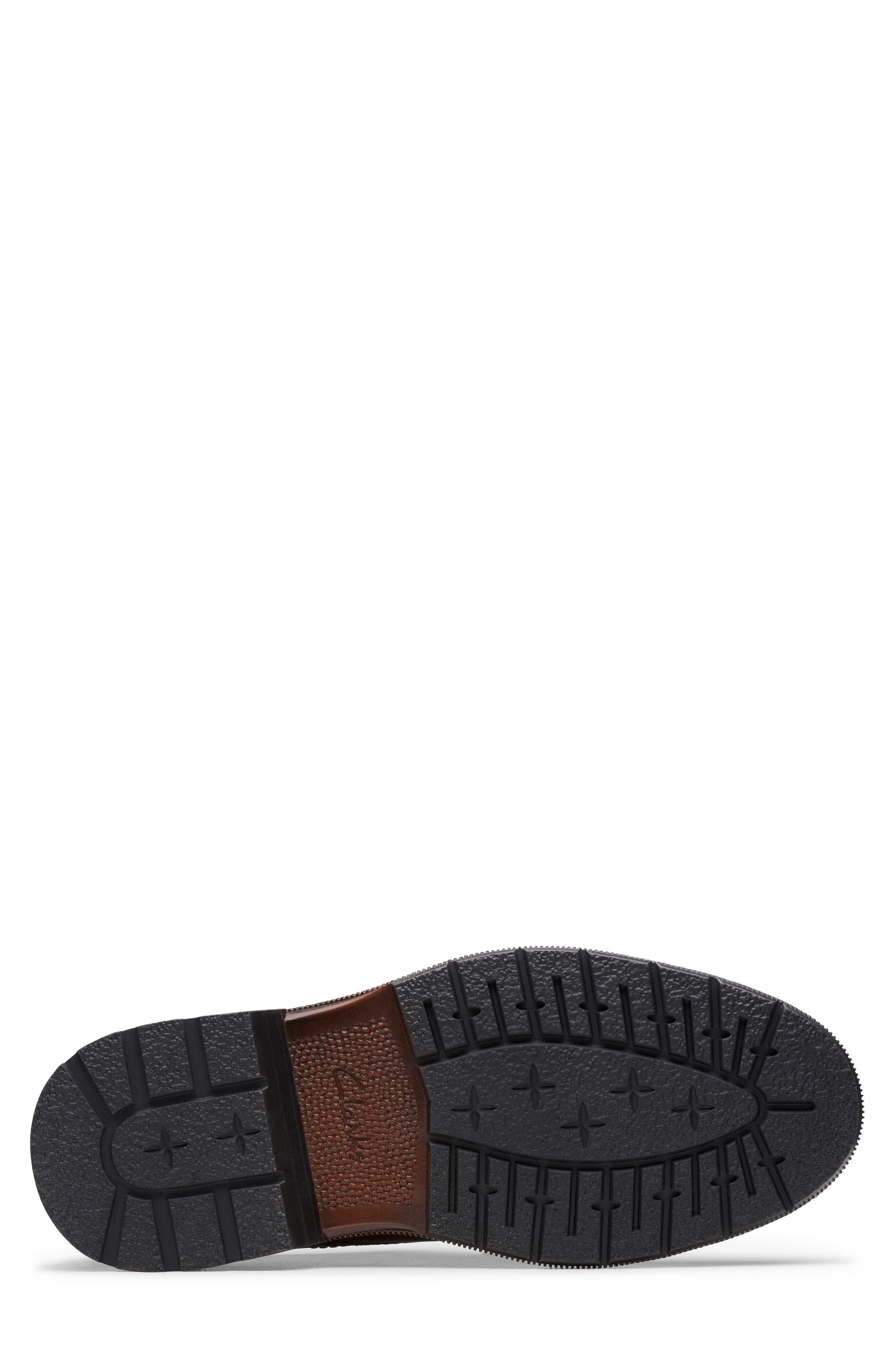 Burchill Plain Toe Derby, Alternate, color, DARK TAN LEA