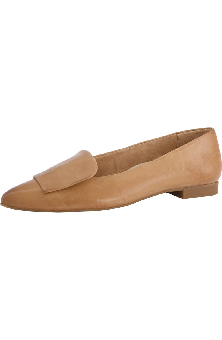Paul Green Teddy Pointed Toe Flat, Alternate, color, Alpaca Leather