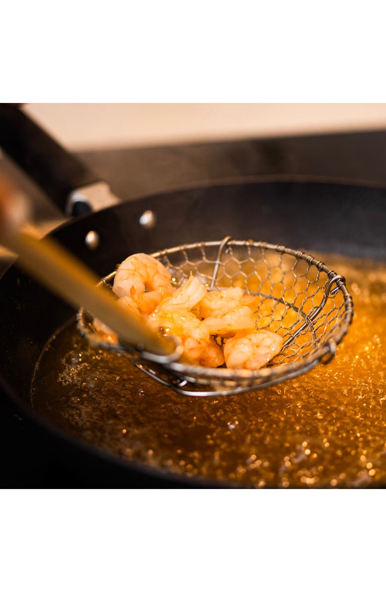 JOYCE CHEN Professional Series Nonstick 14" Wok Bundle, 5 piece, Alternate, color, Bamboo/Carbon Steel