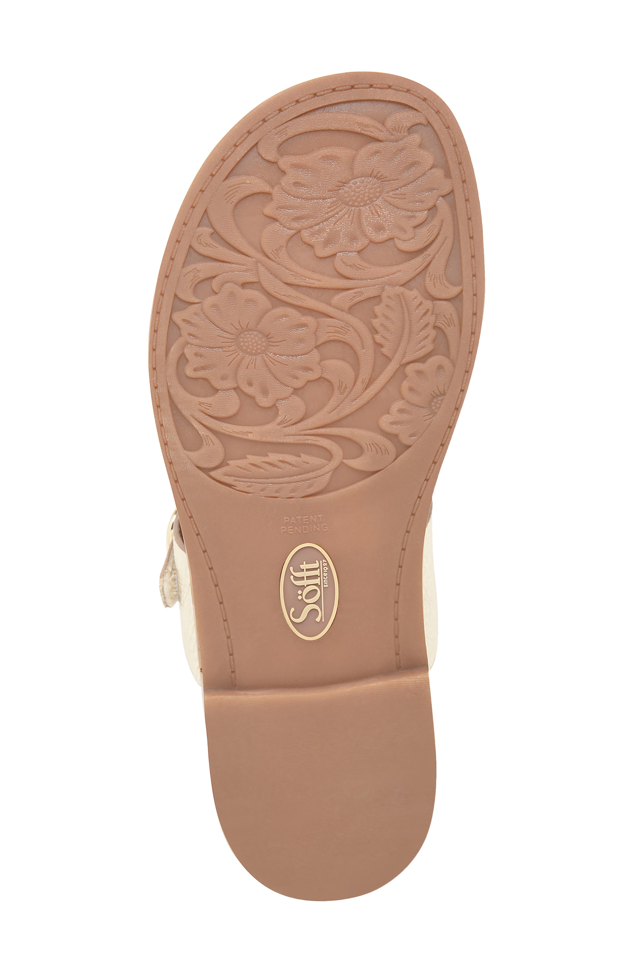 Söfft Noella Slide Sandal, Alternate, color, Platino