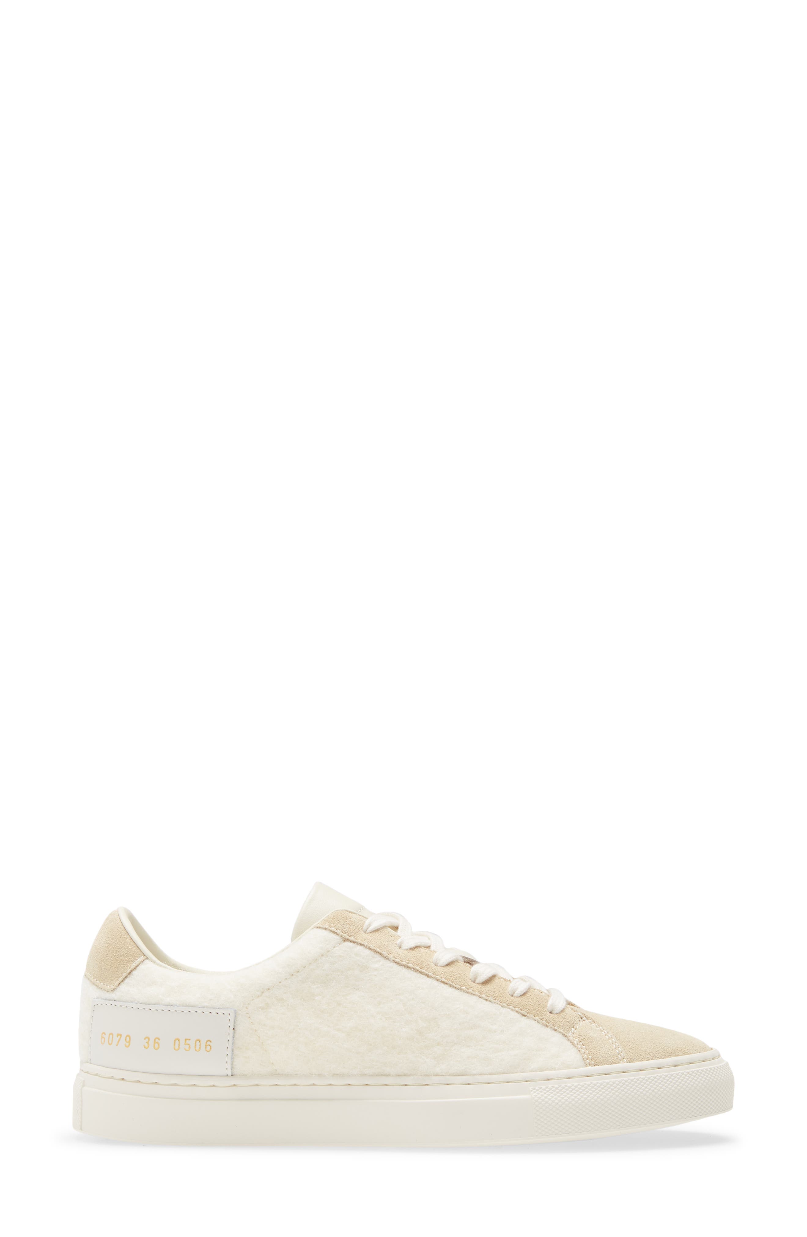 Common Projects Retro Mixed Media Low Top Sneaker, Alternate, color, 